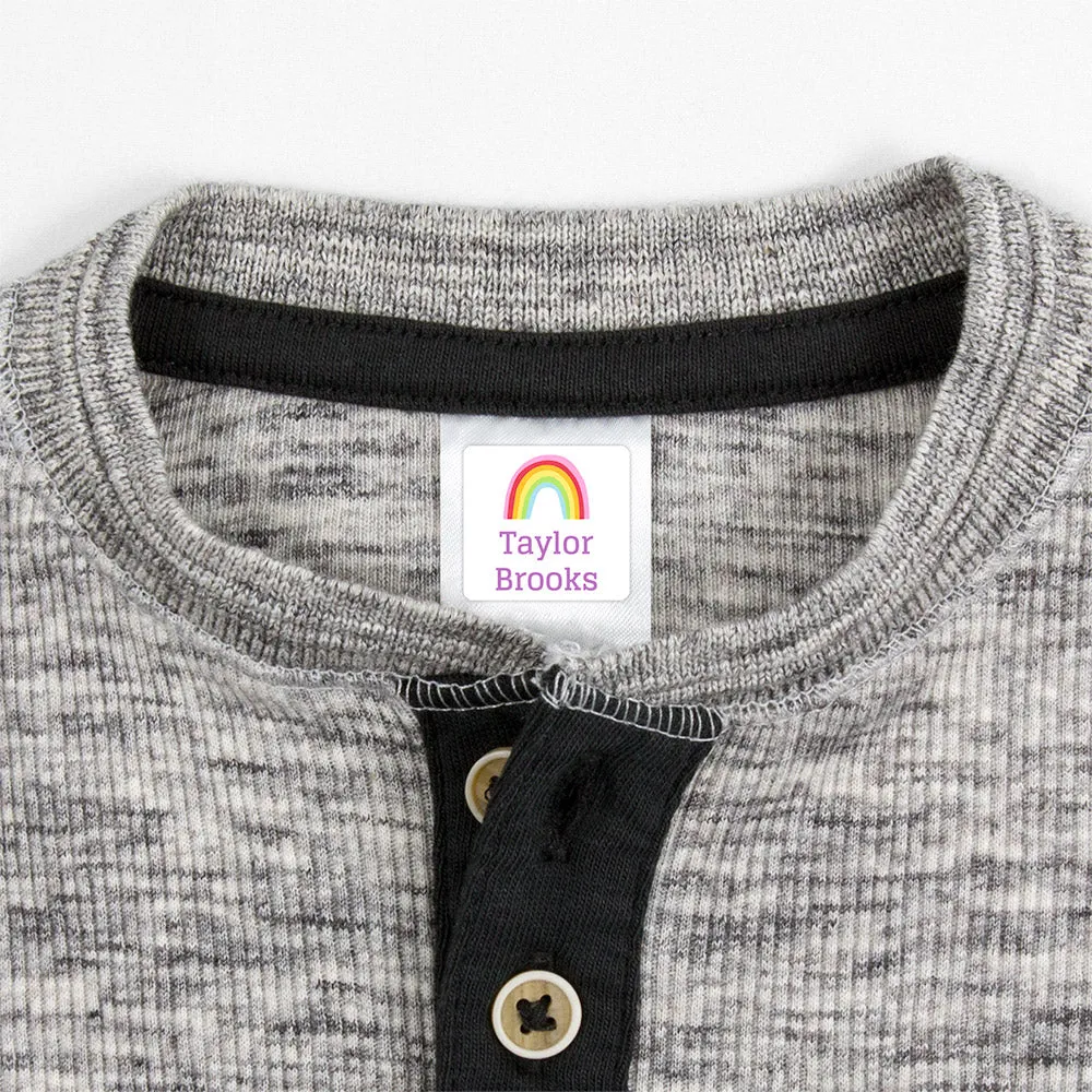 Rainbows Clothing Labels