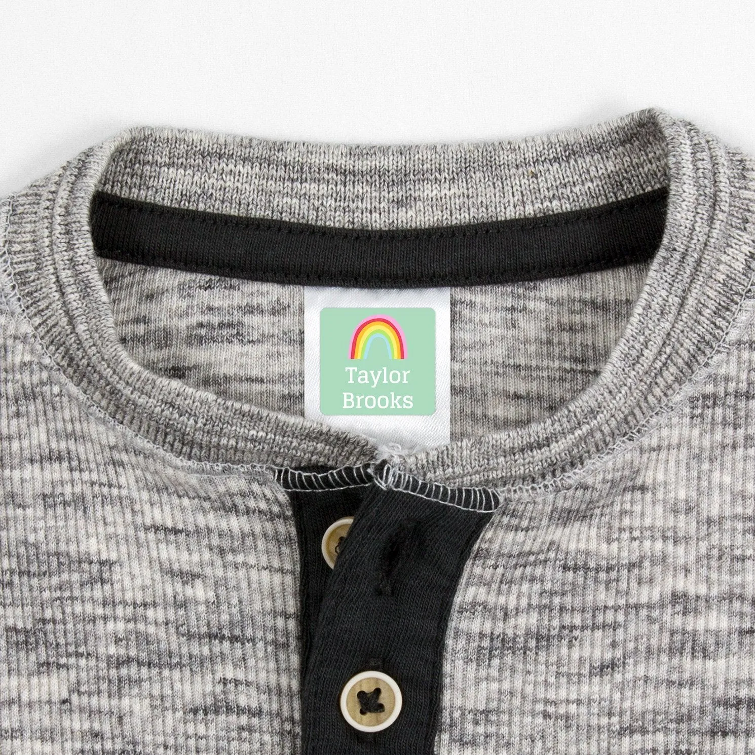 Rainbows Clothing Labels