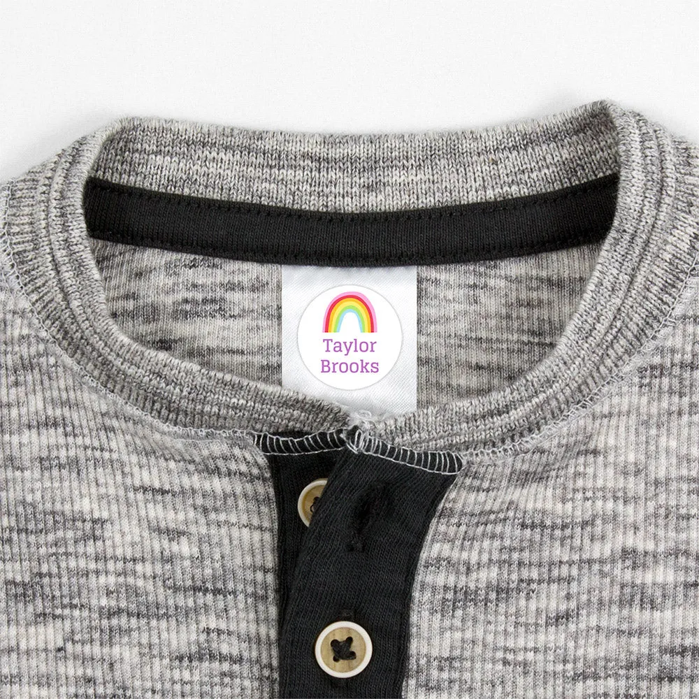 Rainbows Clothing Labels