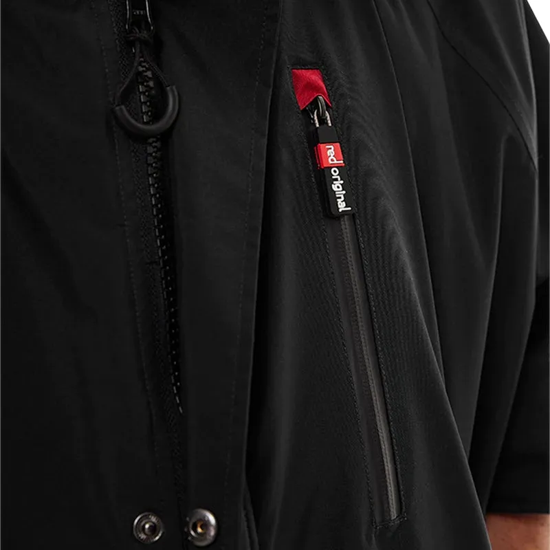Red Original RM Short Sleeve Pro Change Robe - Black