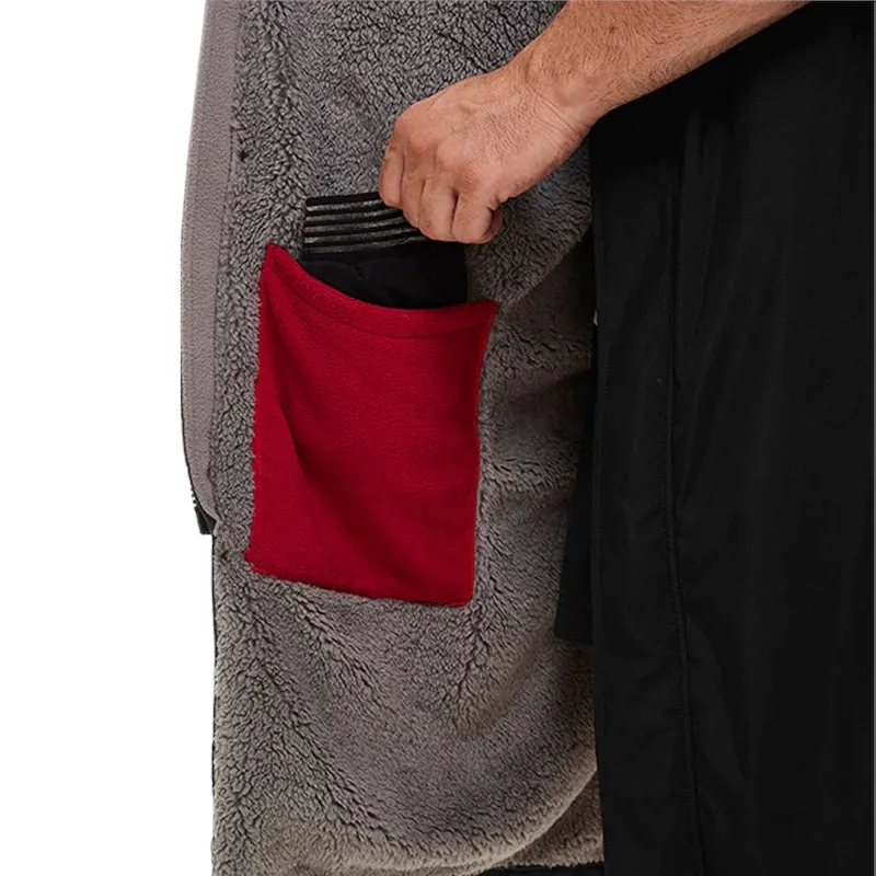 Red Original RM Short Sleeve Pro Change Robe - Black