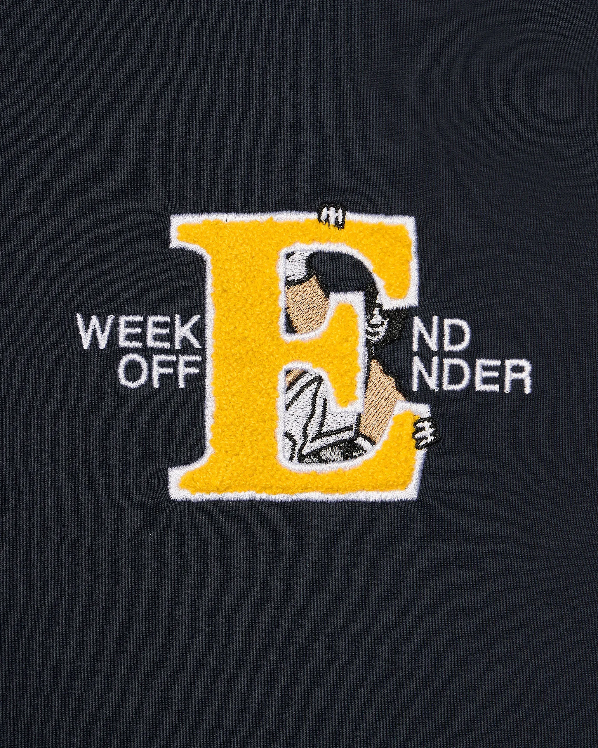 Ryder Embroidered Graphic T-Shirt Navy