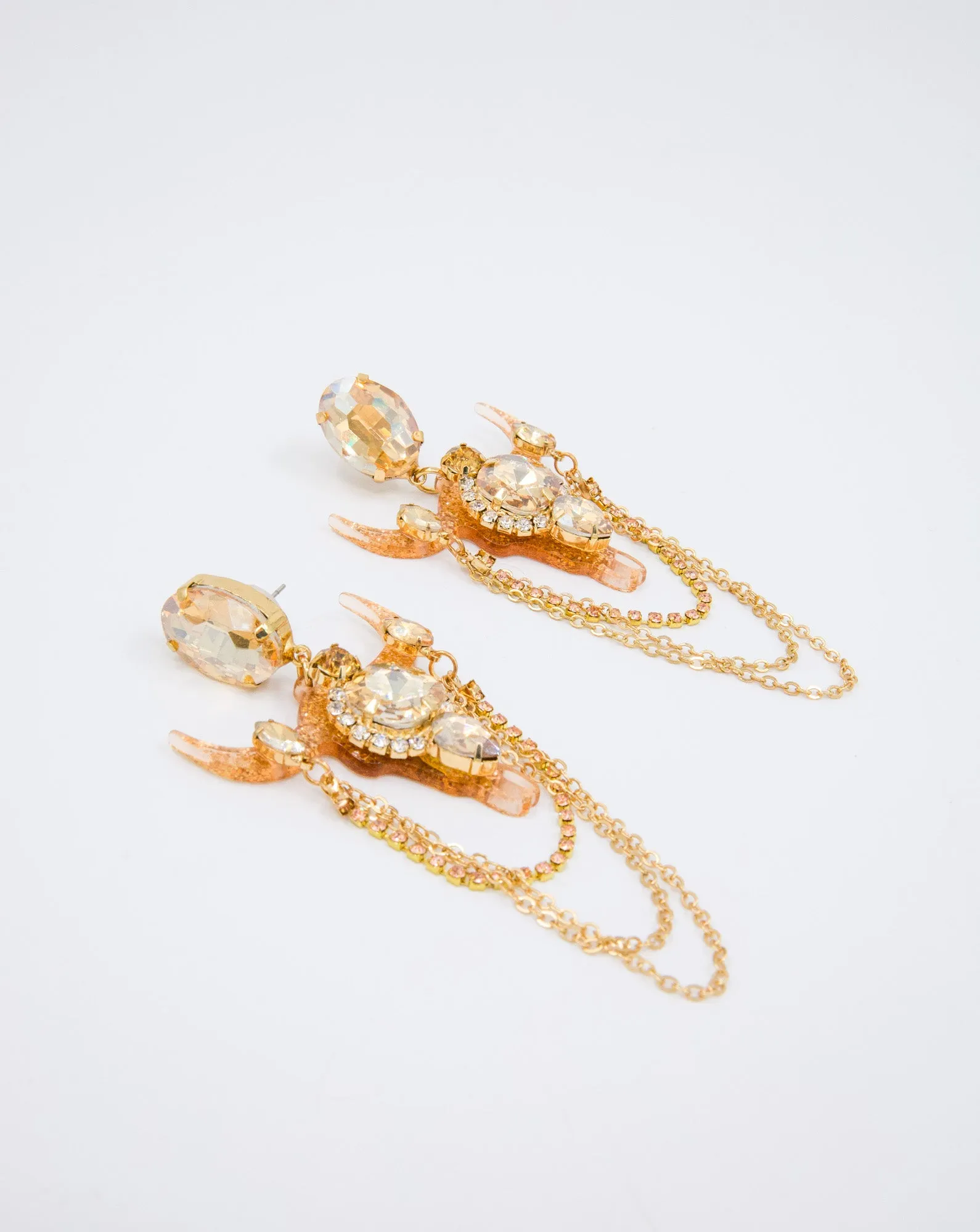 SIENNA Rhinestone Earrings (crystal)