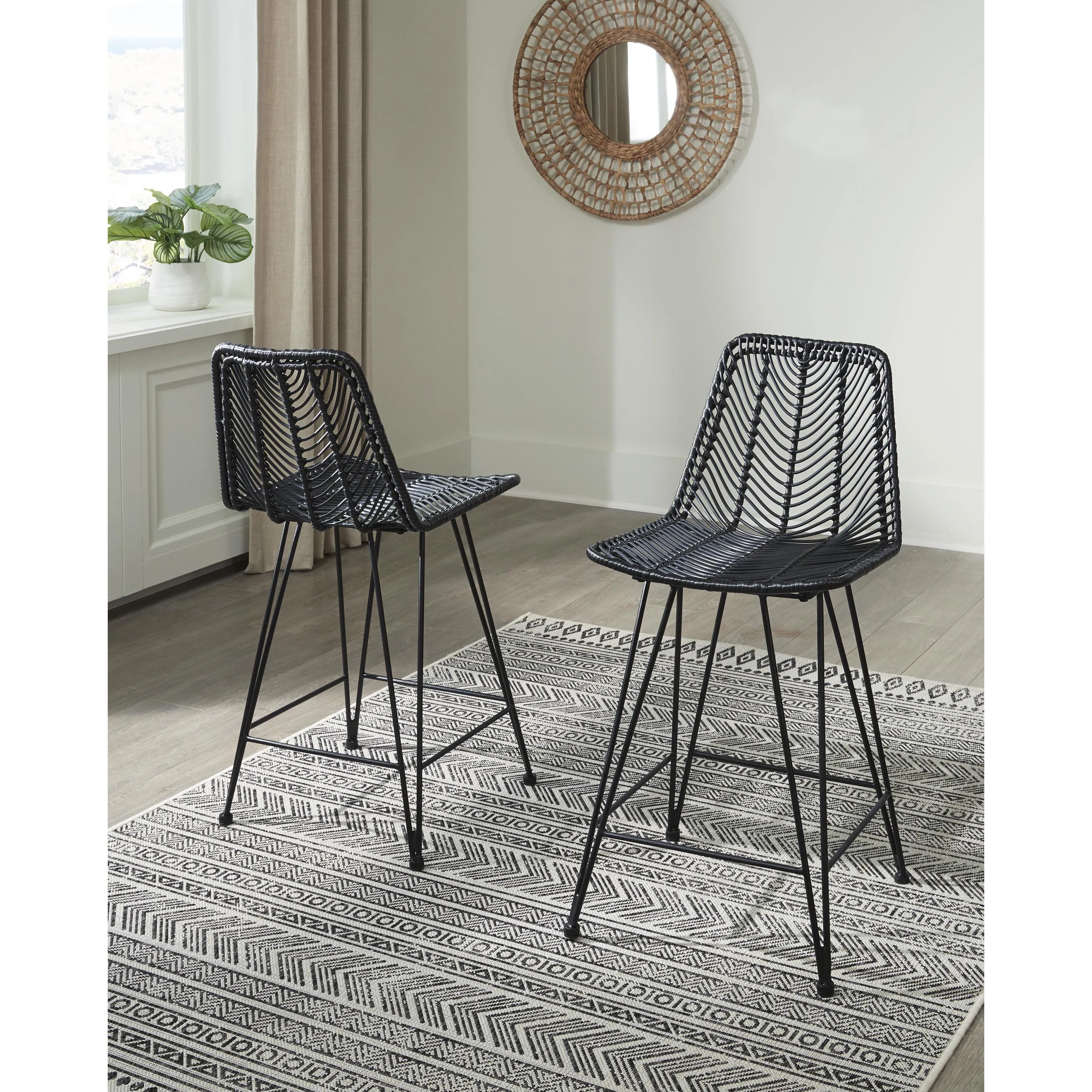 Signature Design by Ashley Angentree Counter Height Stool D434-124