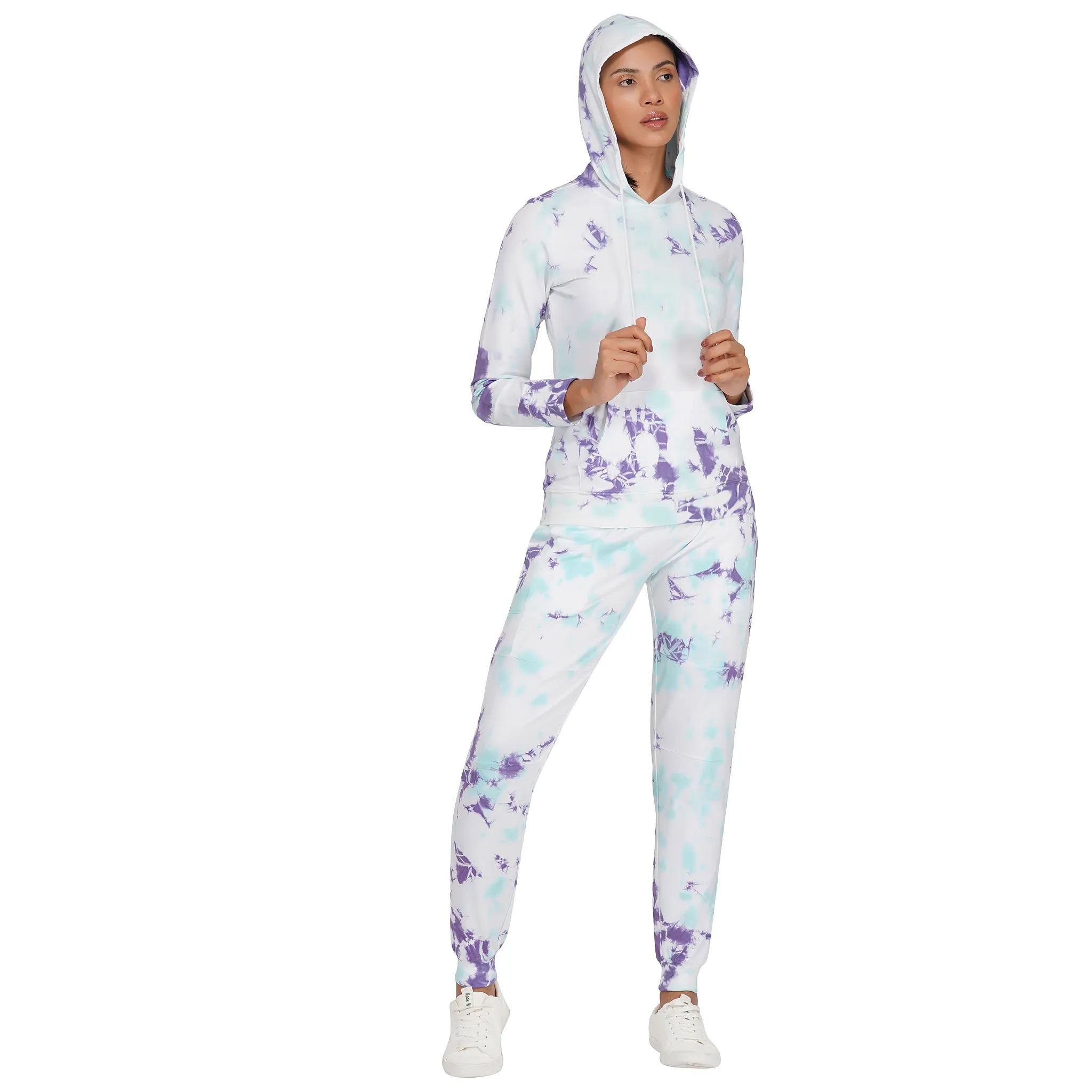 SLAY. Women's Tie Dye Hoodie & Joggers Co-ord Set