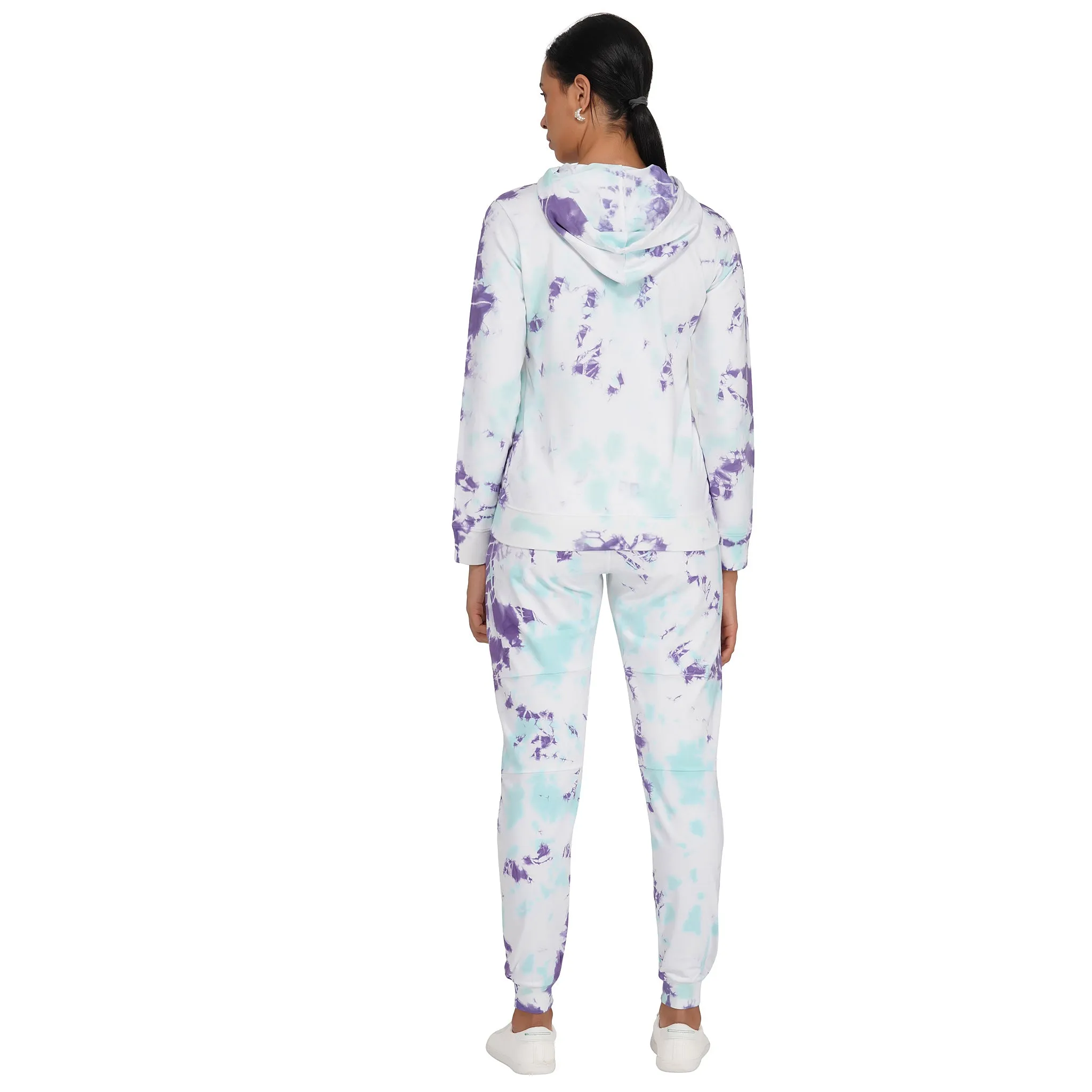 SLAY. Women's Tie Dye Hoodie & Joggers Co-ord Set