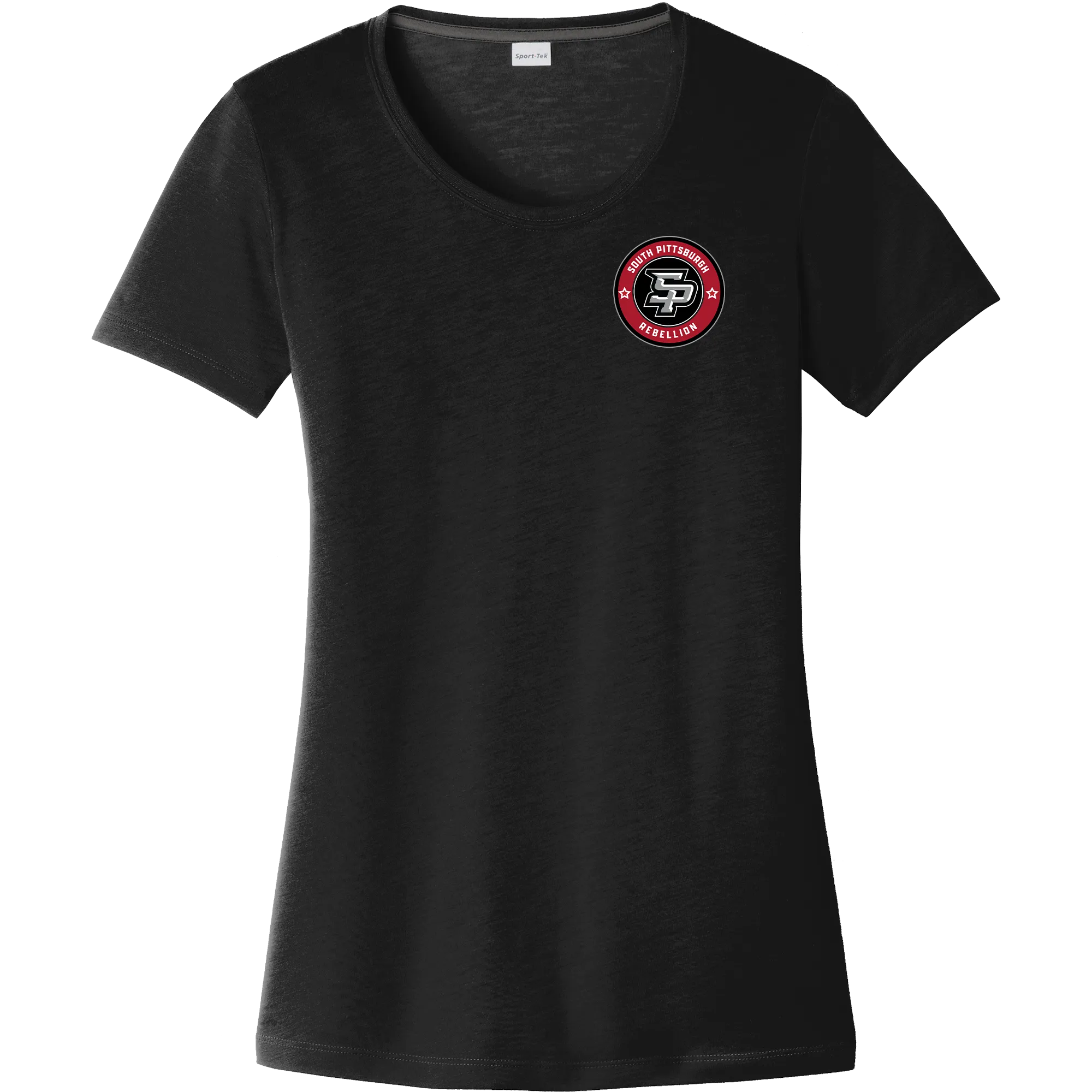 South Pittsburgh Rebellion Ladies PosiCharge Competitor Cotton Touch Scoop Neck Tee