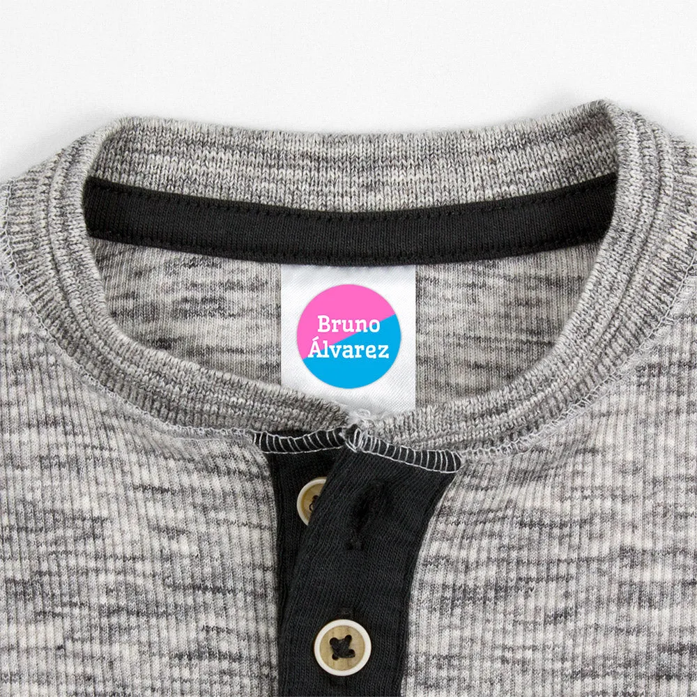 Two-tone Clothing Labels