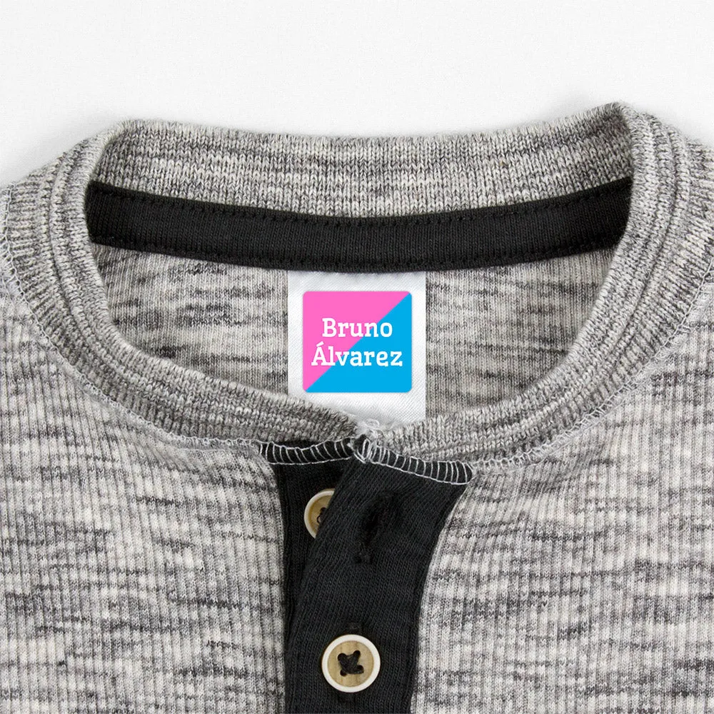 Two-tone Clothing Labels