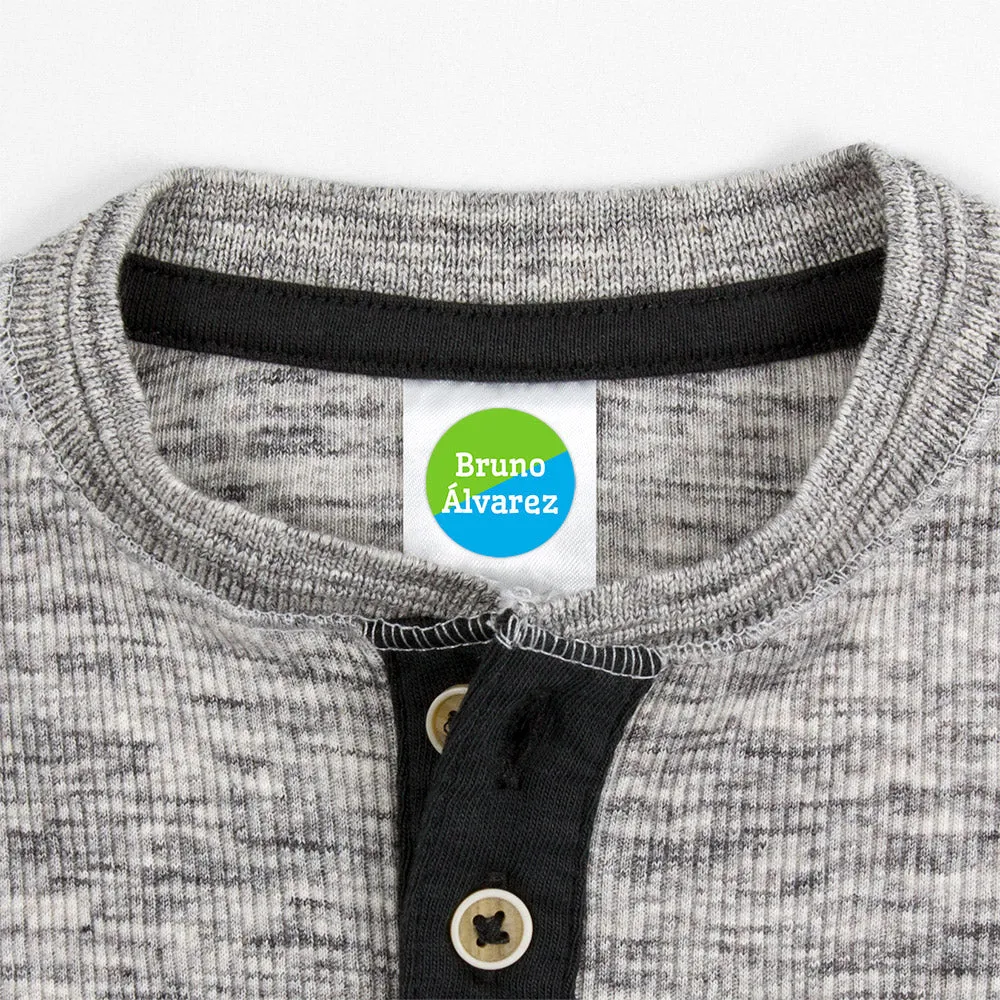 Two-tone Clothing Labels