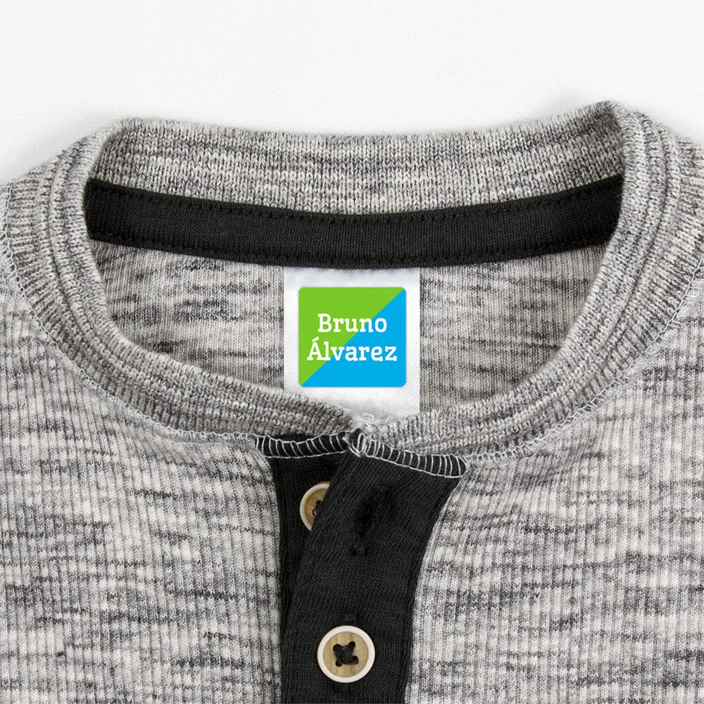 Two-tone Clothing Labels
