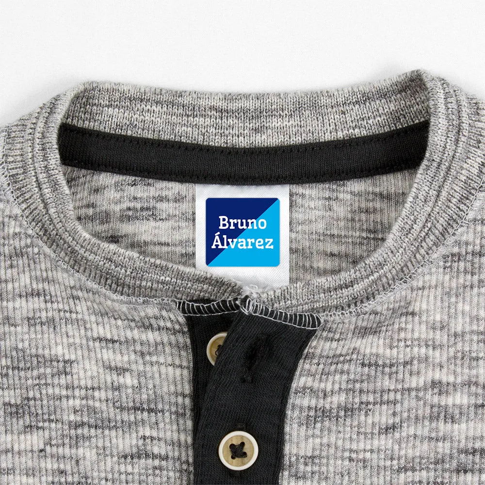 Two-tone Clothing Labels