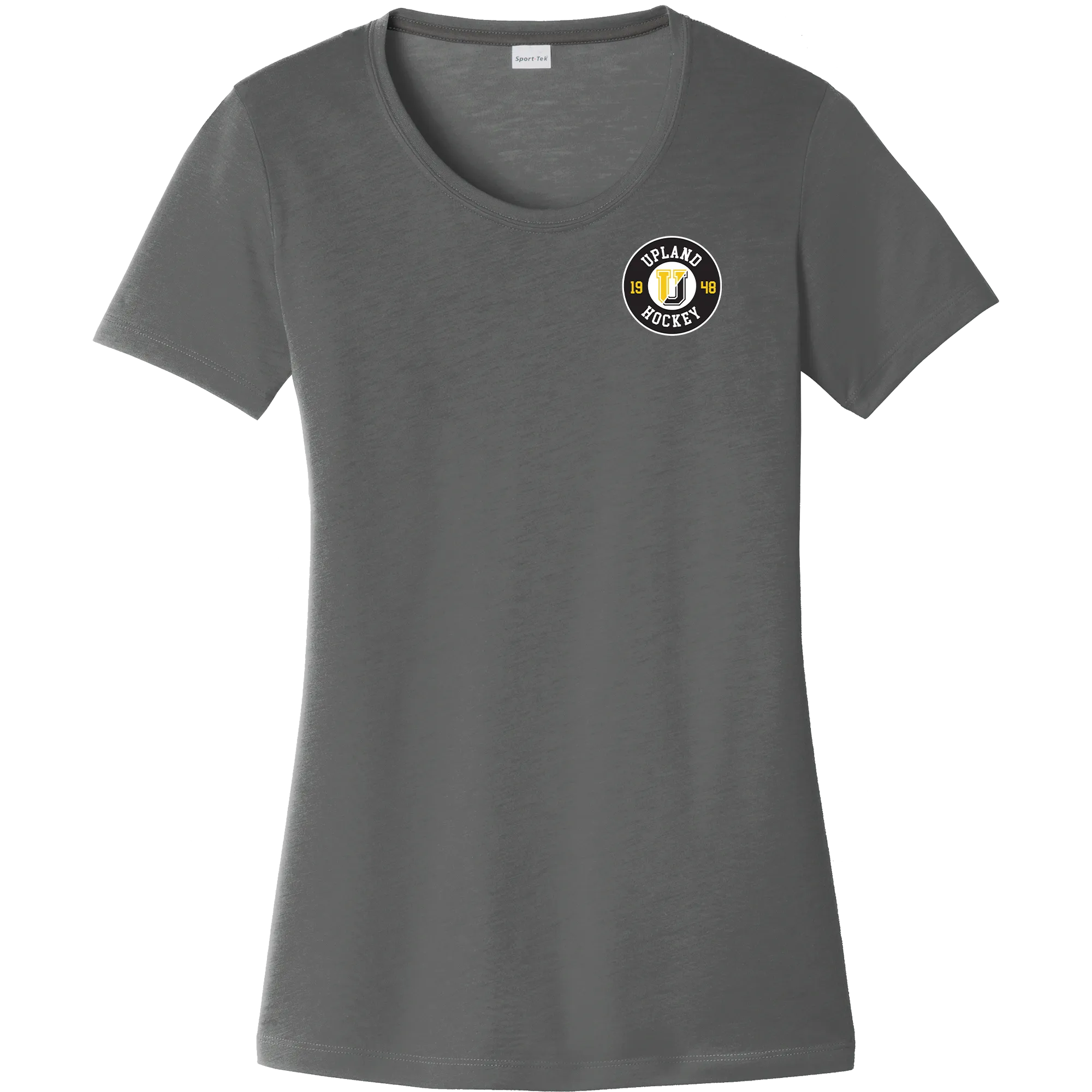 Upland Country Day School Ladies PosiCharge Competitor Cotton Touch Scoop Neck Tee