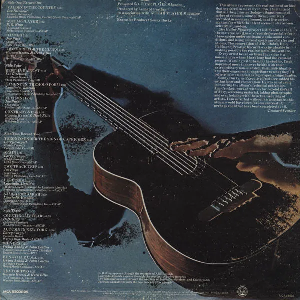 Various - Guitar Player (An Album Of Contemporary Styles By Modern Masters) (2xLP, Album) (VG )