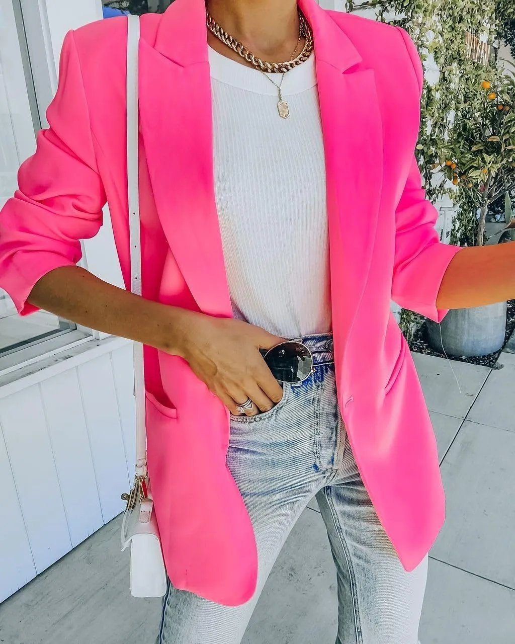 Women's Casual Slim Blazer Jackets Long Sleeve Lapel Button Work Office Open Front Professional Top Suit Jacket