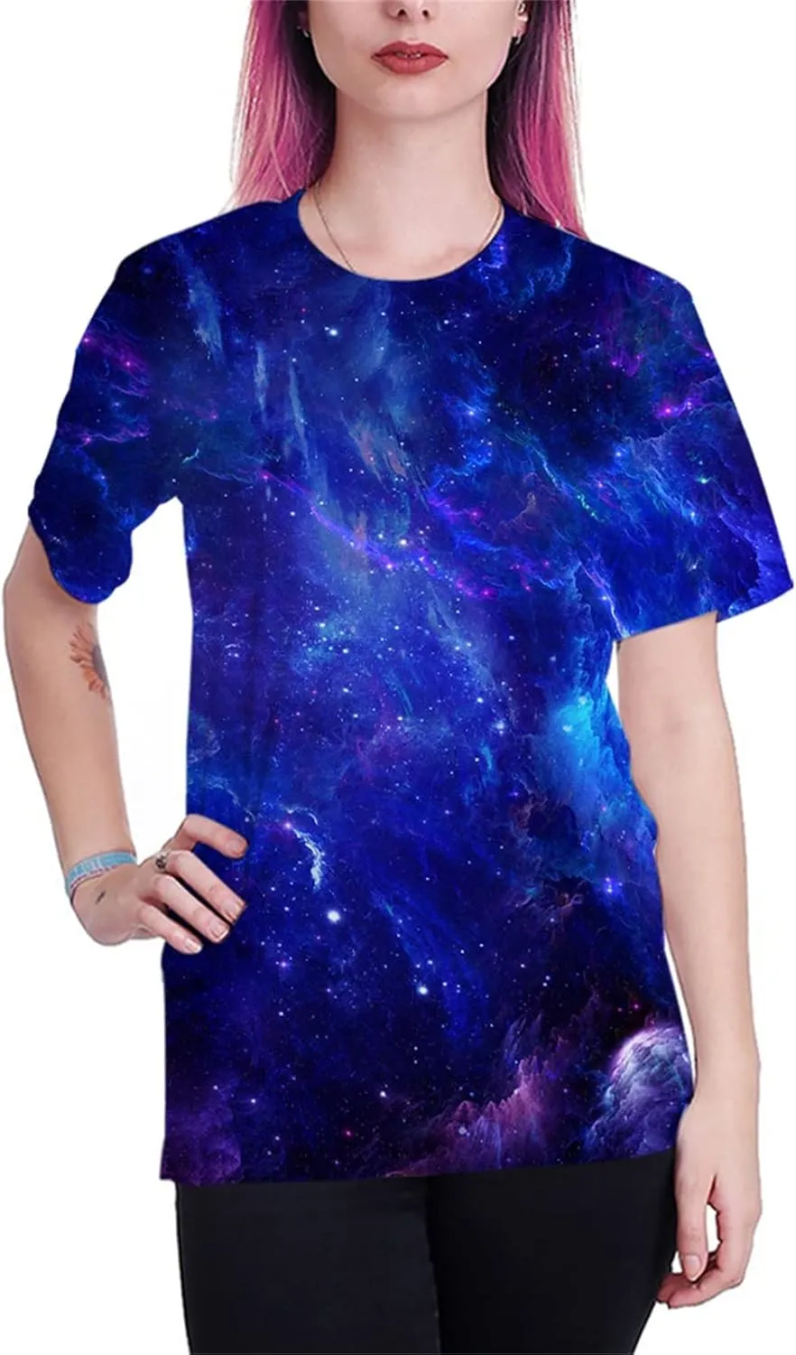 Yasswete Mens Womens Graphic T-Shirts Unisex 3D Printed Short Sleeve Shirts Tops